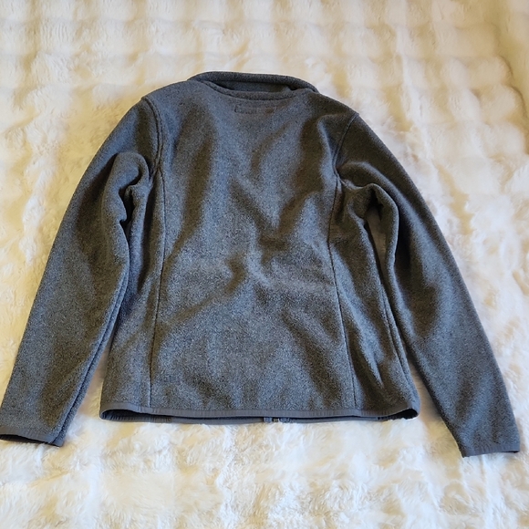 Amazon Essentials Gray Fleece Zip-Up Jacket NWT - Picture 7 of 9